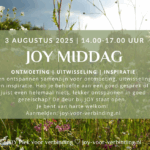 JOY middag 3 augustus 2025