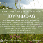 JOY middag 5 oktober 2025
