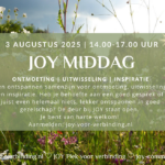 JOY middag 3 augustus 2025