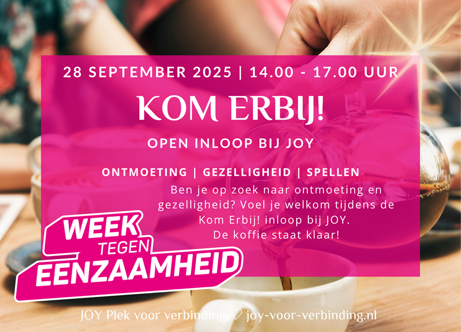 Kom Erbij! inloop 28 september 2025