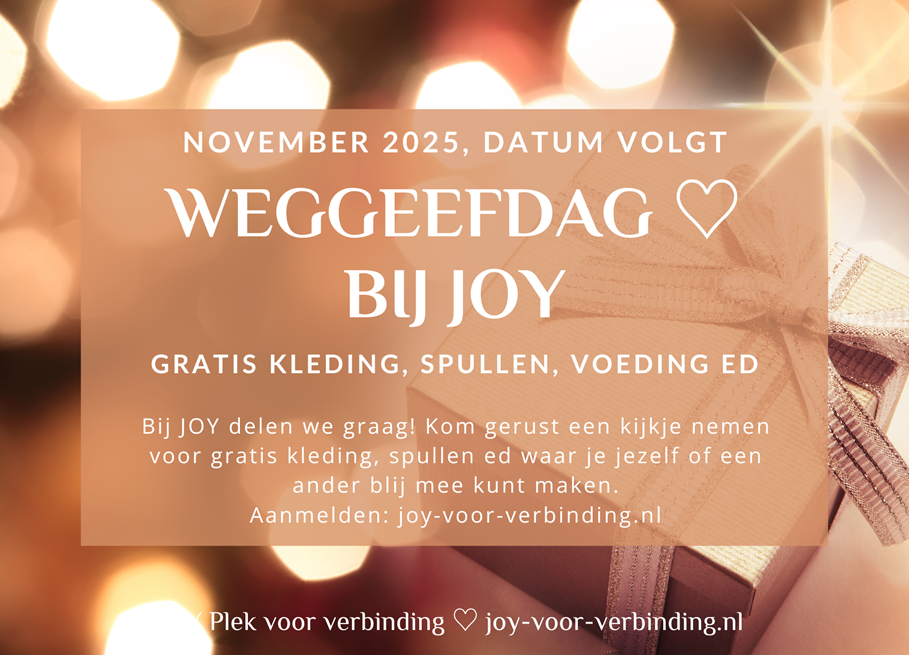 Weggeefdag ♡ november 2025, datum volgt