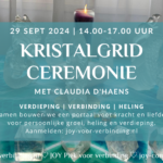 Kristalgrid ceremonie 29 september 2024