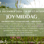 JOY middag 1 december 2024