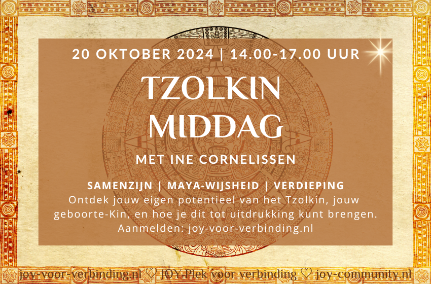 Tzolkin middag 20 oktober 2024