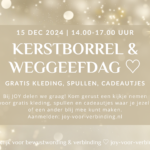 Kerstborrel & Weggeefdag ♡ 15 december 2024