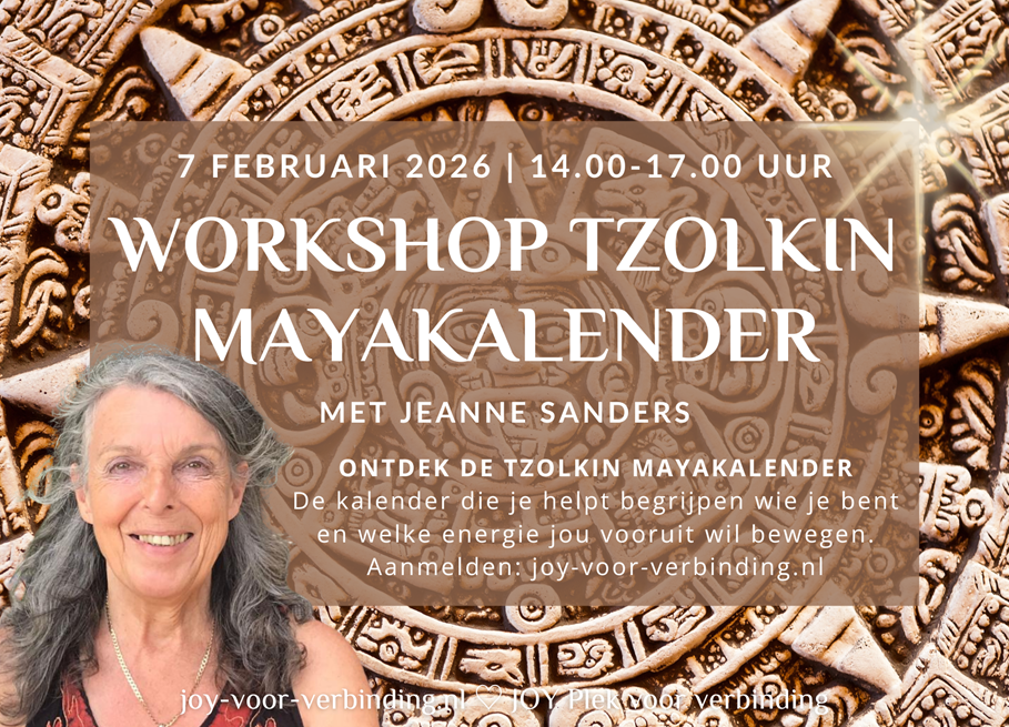 7 februari 2026: Workshop Tzolkin Mayakalender