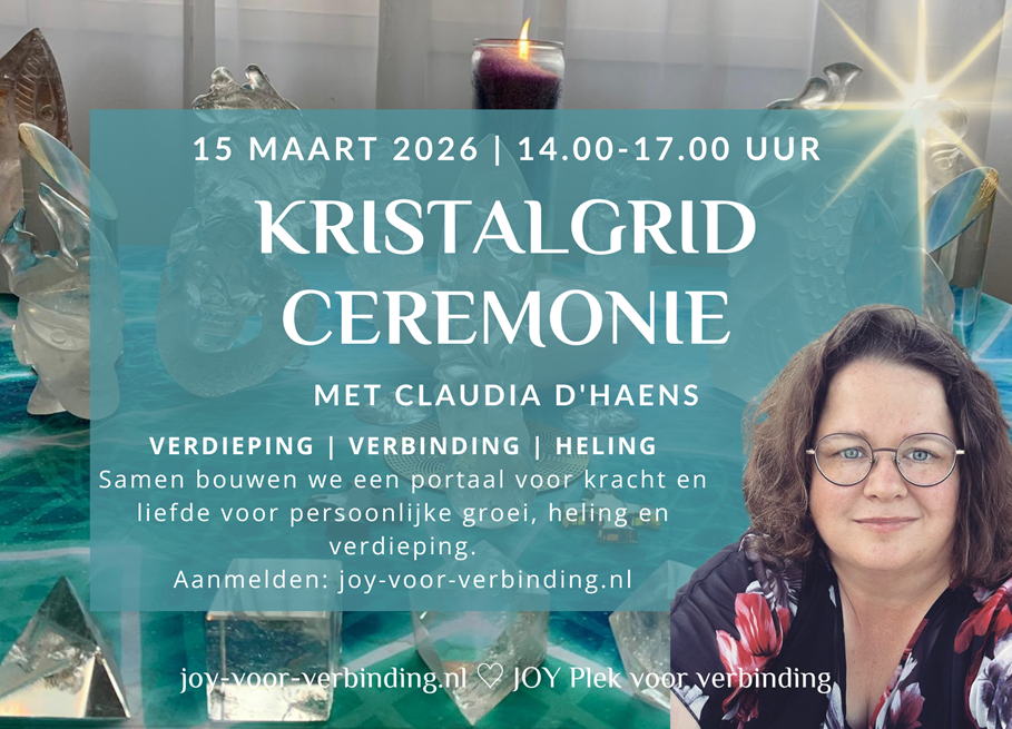 15 maart 2026: Kristalgrid ceremonie