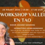 28 maart 2026: Workshop Vallei en Tao