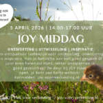 5 april 2026: JOY middag