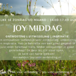 5 juli 2026: JOY middag